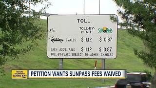 Florida man starts petition after Sunpass errors