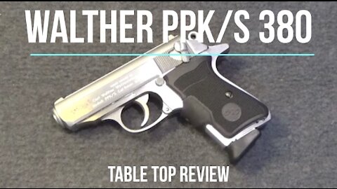 Walther PPK/S 380 Tabletop Review - Episode #202012