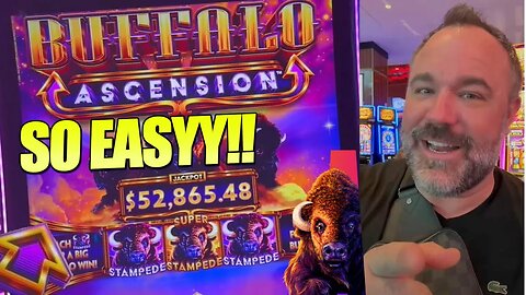 Buffalo Ascension Got My Attention w/ That $52,000 Grand & I Land A Hand Pay Jackpot!