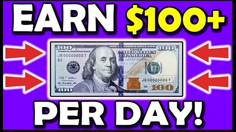 Earn 100$ Plus Per day Proven mathod