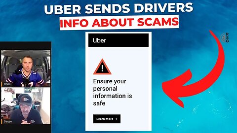 Uber Sends In App Messages About SCAMS To Drivers