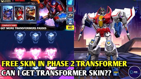 MLBB X TRANSFORMERS PHASE 2 , WHAT ARE YOU GETTING IN THIS EVENT ? | MOBILE LEGENDS | JMS GAMEPLAY