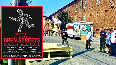 Why Lancaster City needs a skatepark - Ignition Skateshop Open Streets 2023 Skate Jam and Best Trick