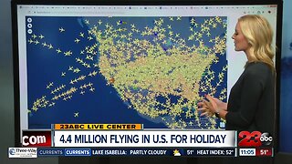 4.4 Million Flying in U.S. for Holiday