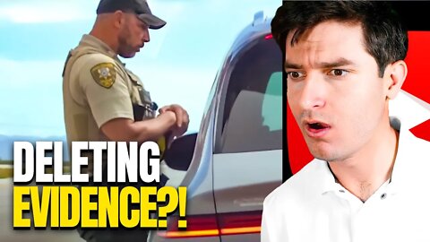 Caught "DELETING EVIDENCE" During a Traffic Stop