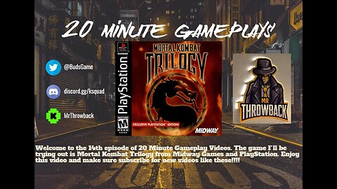 20 Minute Gameplays: Mortal Kombat Trilogy