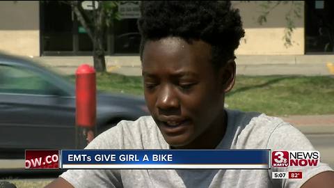 Teens receives bike after being robbed and assaulted