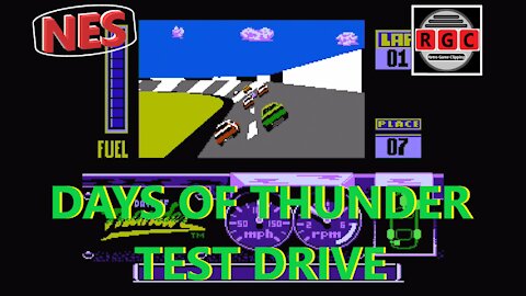 Days Of Thunder - Test Drive - Retro Game Clipping