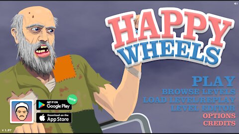 Me playing happywheels