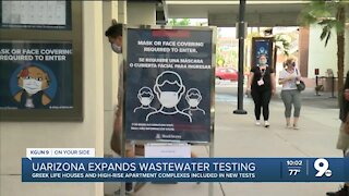 UArizona to expand wastewater testing to high rise apartments, Greek Life houses