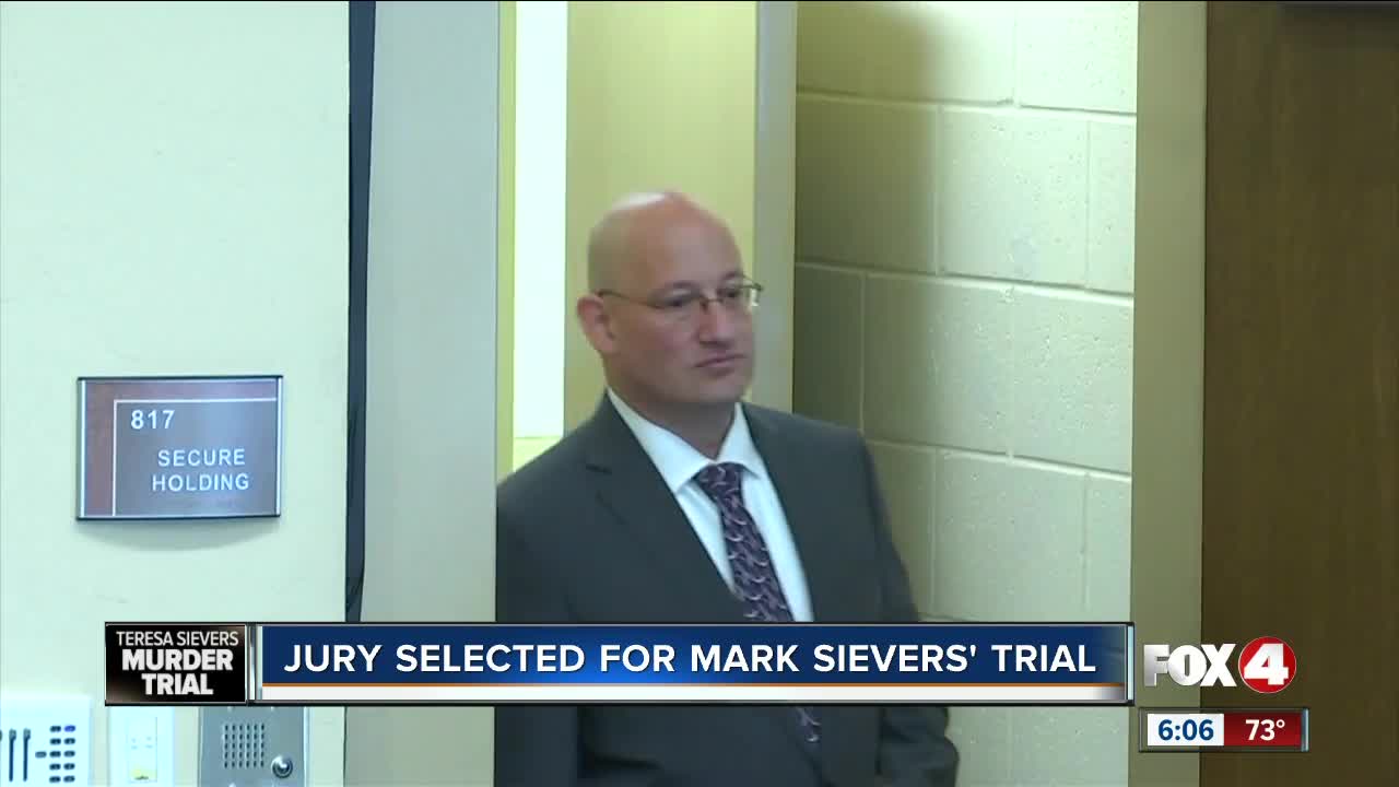 Jury is selected for the Mark Sievers trial