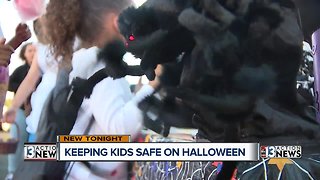 Las Vegas police promote Halloween safety