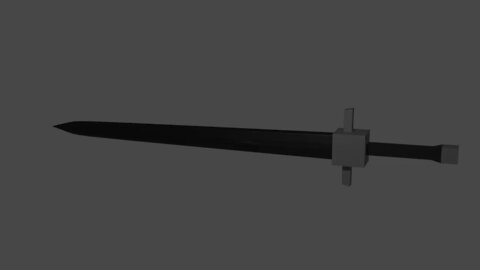 Making the Dyrnwyn blade - Blender Male Grindset