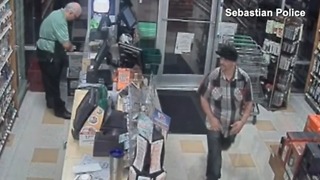 Sebastian Police Department looking to identify liquor store robbery suspect