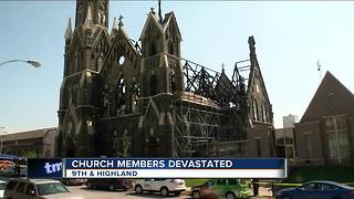 Members of Trinity Church devastated after fire