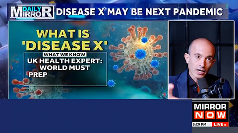 Yuval Noah Harari | "Artificial Intelligence Creating New Virus That Kills Billions of People, A New Pandemic." + W.H.O. Named the Next Pandemic As Disease X. U.K. Scientists Developing Vaccine for Potentially Deadly Pathogen (Before the Disease
