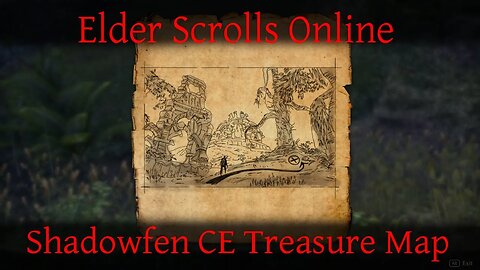 Shadowfen CE Treasure Map [Elder Scrolls Online] ESO