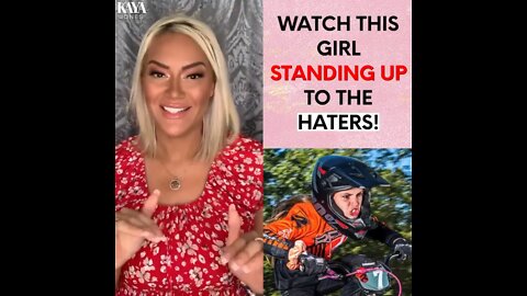 Stand up to the haters!