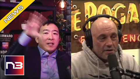 Andrew Yang Tweets Support For Rogan, QUICKLY Deletes It Once Mob Comes For Him