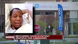 Recovered COVID-19 patient grateful for caregivers