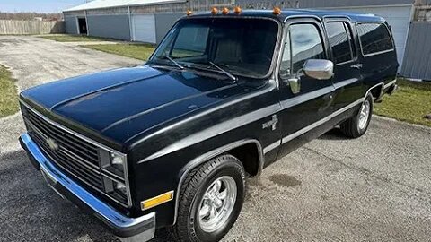 1983 Chevrolet Suburban Secret Service