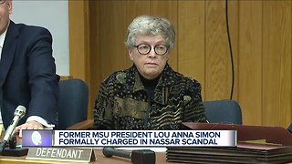 Former MSU President Lou Anna Simon to be arraigned
