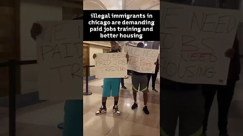 illegal Immigrants Demanding Better Housing and Safe Living Conditions