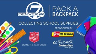 Pack A Backpack // Les Schwab