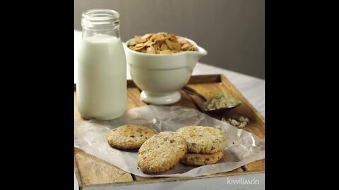 Coconut Cookies and Healthy Almonds