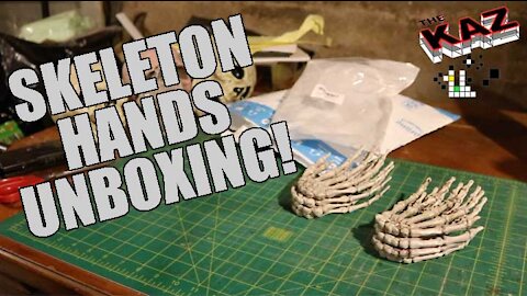 Unboxing Skeleton Hands