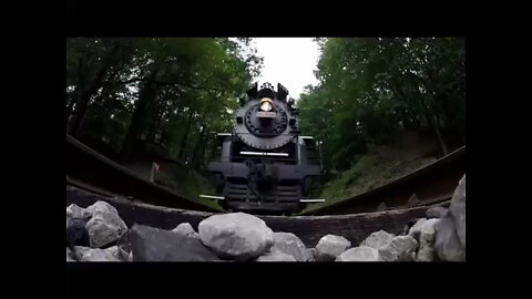 Nickel Plate 765 Cuyahoga Scenic Railroad Track POV