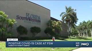 Positive COVID-19 case at FSW's Charlotte County campus