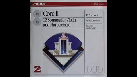 Arcangelo Corelli-12 Sonatas For Violin & Harpsichord-Arthur Grumiaux (1975) [Complete 2 CD Set]