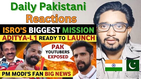 ISRO'S BIGGEST MISSION ADITYA L1 READY TO LAUNCH | PM MODI'S FAN ABID ALI EXPOSED PAK YOUTUBER VIRAL