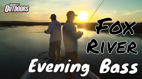 Evening Bass Fishing on the Fox River