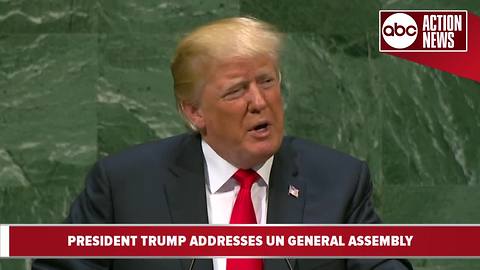 President Trump addresses United Nations