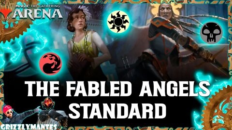 🔴⚪⚫THE FABLED ANGELS⚫⚪🔴|| Dominaria United || [MTG Arena] Bo1 Bo3 Mardu Ranked Aggro Standard Deck