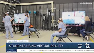 CSU San Marcos nursing students using virtual reality to complete studies