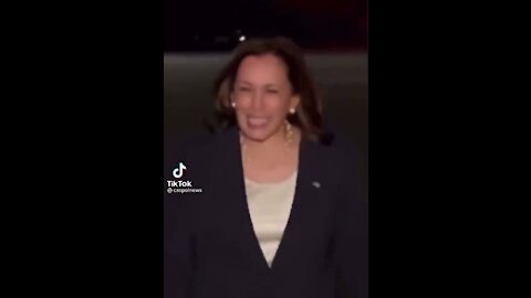 Kamala laughed when asked about Afghanistan