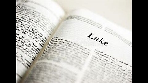 Bible Study - Gospel of Luke_Lesson 1