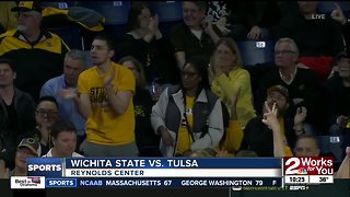 Wichita State hits season-high 15 three-pointers in blowout win over Tulsa