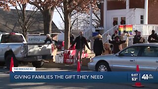 Harvesters, community organizations feed 300 families with food drive-thru