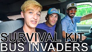 Survival Kit - BUS INVADERS Ep. 1382 [Warped Edition 2018]