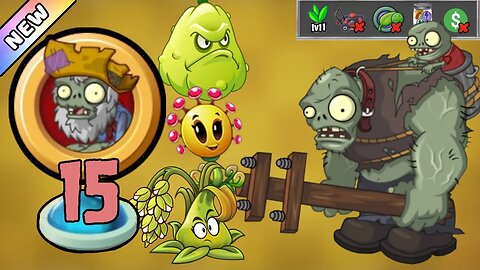 Plants vs Zombies 2 - Harvest Festival 2023 Level 15 [Plants Lvl 1 & No Premium] + DOWNLOAD