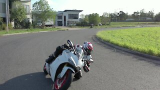 Drone clip of Ducati SupersportS