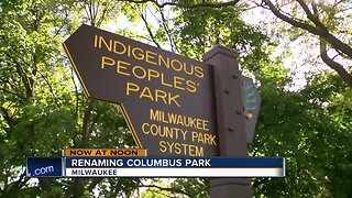 Columbus Park in Milwaukee renamed 'Indigenous Peoples Park'