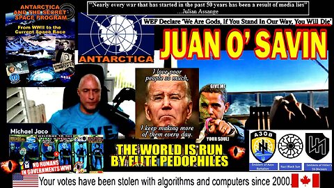 Micheal Jaco w/ Juan O Savin- Best Reveal Ever!!! (Antarctica) - related info & links in description