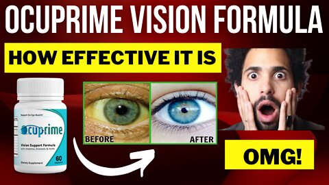 Ocuprime Vision supplement review 2022 - How Effective is Ocuprime vision [#ocuprime ] MUST WATCH