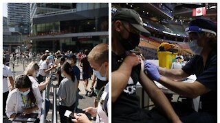 25K People Are Getting Vaccinated In Toronto Today & Here’s What That Looks Like (PHOTOS)
