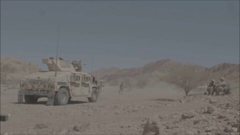 U.S. Marines and Jordanian QRF Conduct Machine Gun Range - Intrepid Maven 22-1